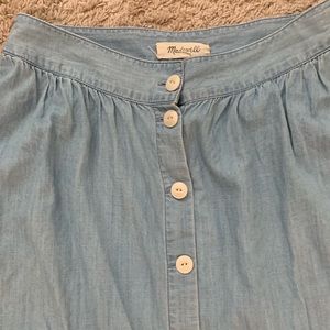 Madewell palisades skirt